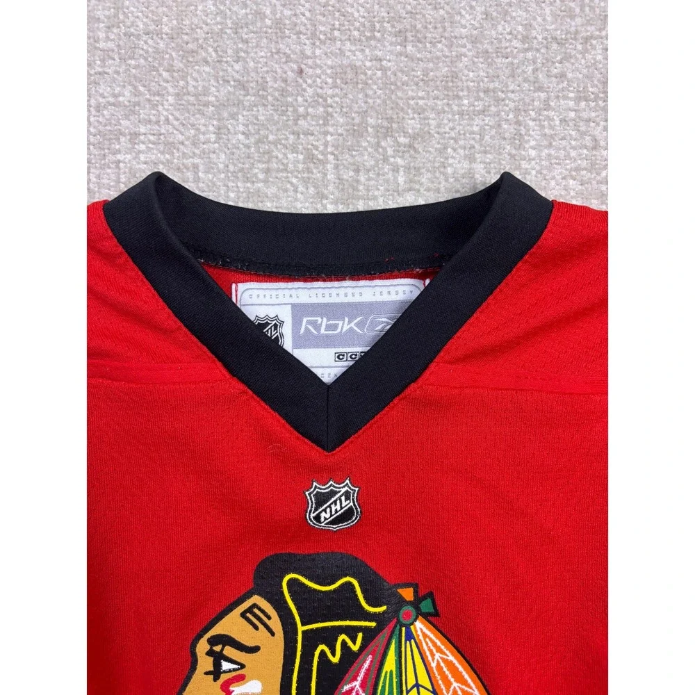 Reebok CCM NHL Chicago Blackhawks Toddler Jersey Red 2-4T Hockey Fan Apparel